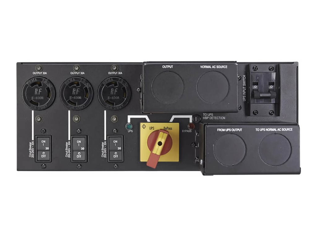 REAR-MOUNT 3U 208V MNT BYPASS MODULE FOR 8/11KVA 9PX