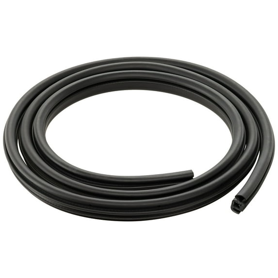 REAR PASSENGER SIDE DOOR SEAL; ON-BODY; MADE OF RUBBER