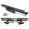 thumbnail image 1 of REAR STEP BUMPER ASSEMBLY; CHROME FINISH WITH GRAY TOP PAD; FOR, 1 of 1