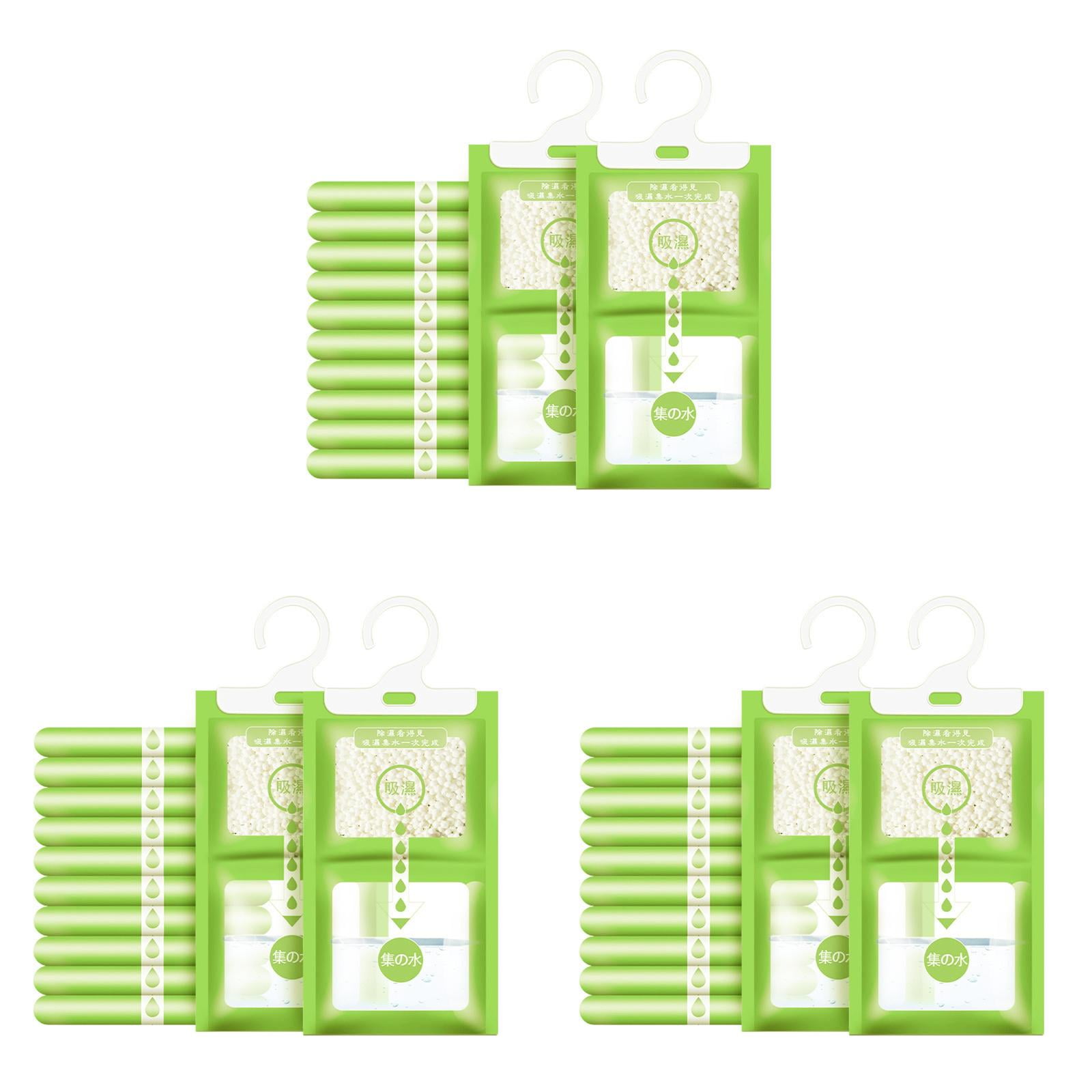 REASONCOOL 230g Interior Dehumidifier Desiccant Damp Storage Hanging Bags Wardrobe No Rinse