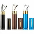 thumbnail image 1 of REAVEE 3 Pair Slim Pen Reading Glasses Small Tube Reader Glasses Men Women Spring Hinged Eyeglasses with Portable Clip Case 1.25, 1 of 3