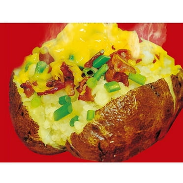 REAYEHANE Bakeware Washable Cooker Bag Baked Potato Microwave Cooking Potato Quick Fast (Red )