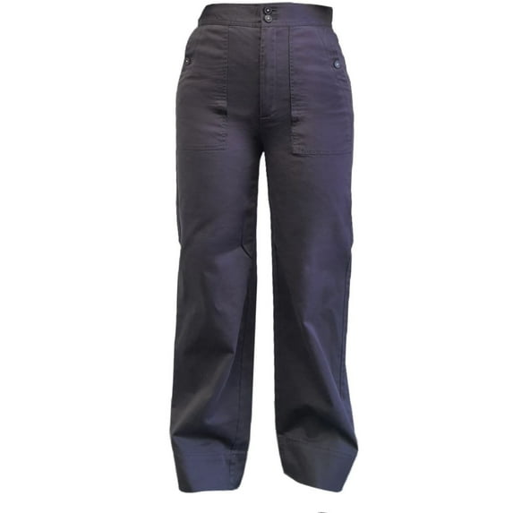 REBECCA TAYLOR LA VIE Women's Luxe Stretch Twill Pants, Grey, 30