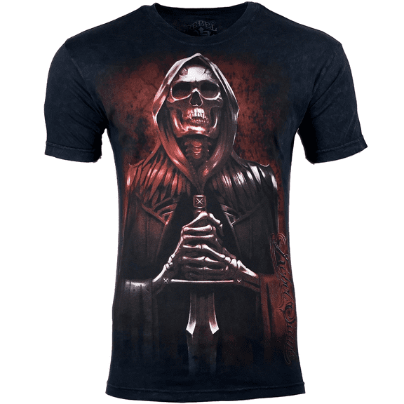 REBEL SAINTS by AFFLICTION GATEKEEPER Men's T-shirt