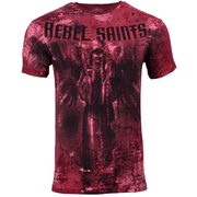 REBEL SAINTS by AFFLICTION Mens T-shirt DIONNE
