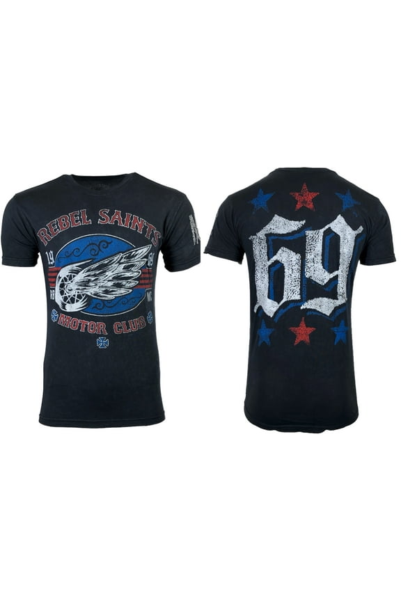 by AFFLICTION SPEED RAIL Men's T-shirt