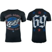 REBEL SAINTS by AFFLICTION SPEED RAIL Mens T-shirt