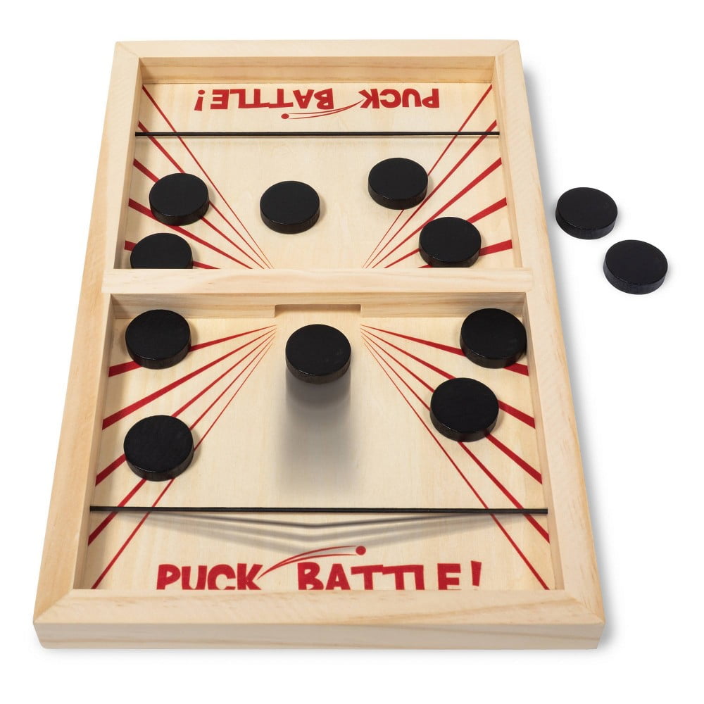 REC-TEK Wood Pucket Game