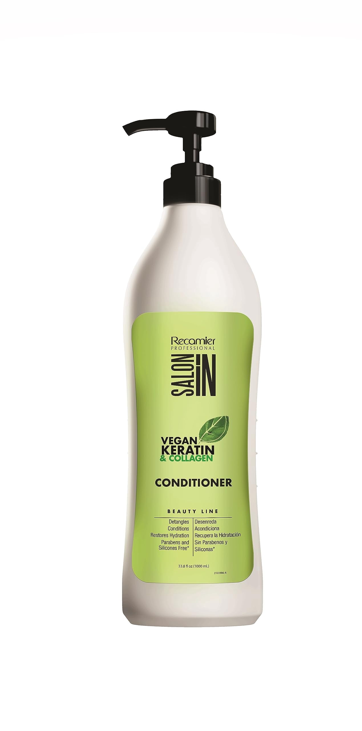 RECAMIER PROFESSIONAL SALON IN Vegan Keratin & Collagen Hair Conditioner 33.8 fl.oz.