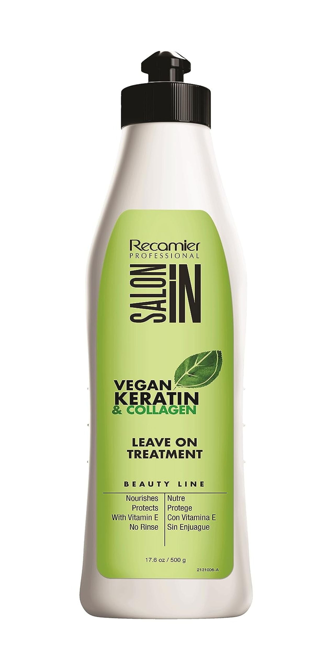 RECAMIER PROFESSIONAL SALON IN Vegan Keratin & Collagen Hair Leave On Treatment 17.6oz.