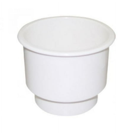 RECESSED CUP HOLDER 3-1/4""""X4"""" WHITE