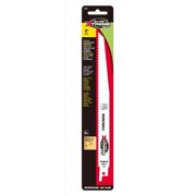 Blumol 2033635 Xtreme 9 in. Bi-Metal Reciprocating Saw Blade, White - 6 TPI - 2 Piece