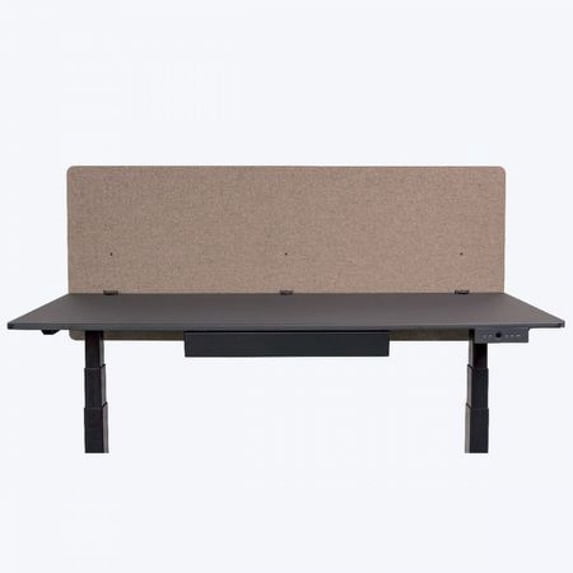RECLAIM 60?W x 24?H Desktop Privacy Panel - Desert Sand