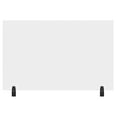 thumbnail image 1 of RECLAIM® Acrylic Sneeze Guard Cubicle Wall Extender - 48" x 30" Clamp-On, Clear, 1 of 7