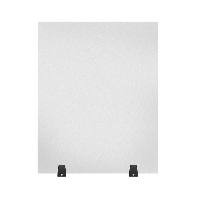 RECLAIM® Acrylic Sneeze Guard Desk Divider 24" x 30" Tabletop
