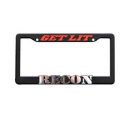 RECON 264300 GET LIT by RECON License Plate Frame   Fits U.S. For License Plates