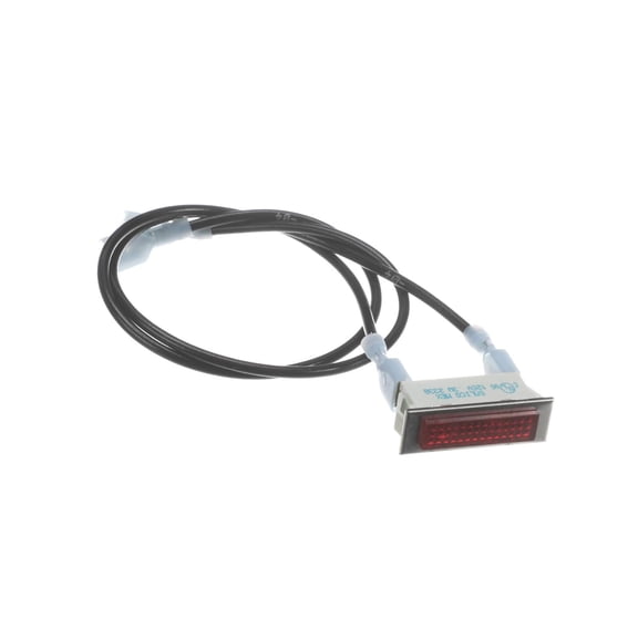 RECTANGULAR RED PILOT LIGHT ASSY, 12 C-6108000 - Genuine OEM Replacement Part