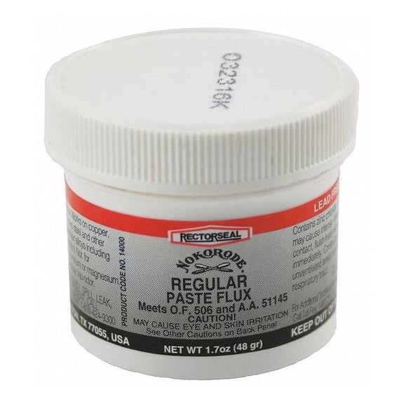 RECTORSEAL CORPORATION 14000 1.7OZ Reg Paste Flux