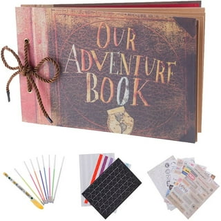 Vienrose Scrapbook Photo Album, Our Adventure Book DIY Scrapbook Album,  Scrapbook Supplies with Box for Couples Weddings, Travelling, Birthday