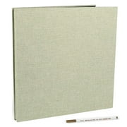 RECUTMS Self Adhesive Photo Album, 40 Pages Hardcover Magnetic Scrapbook with a Metallic Pen