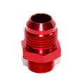 thumbnail image 1 of RED 10AN AN-10 to M18x1.5 NPT Male Thread Straight Aluminum Fitting Adapter, 1 of 6