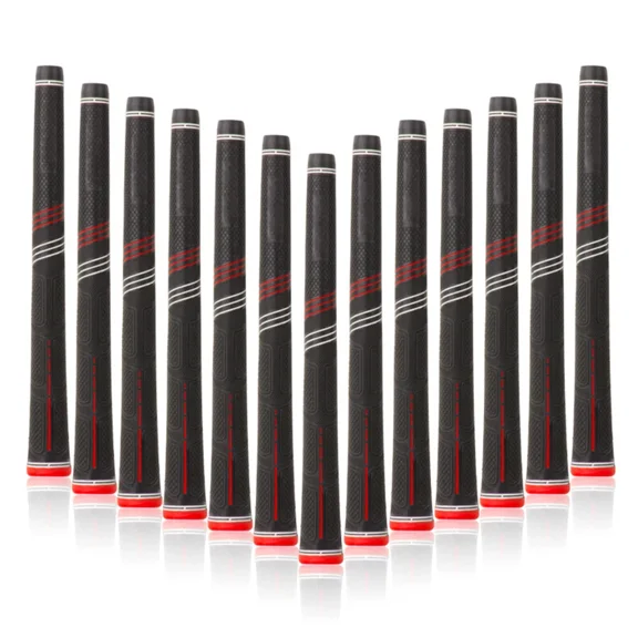 RED 13Pcs Golf Club Grip Golf Grip Anti-Slip Rubber Grip Oversize CP2 Pro Wrap Jumbo