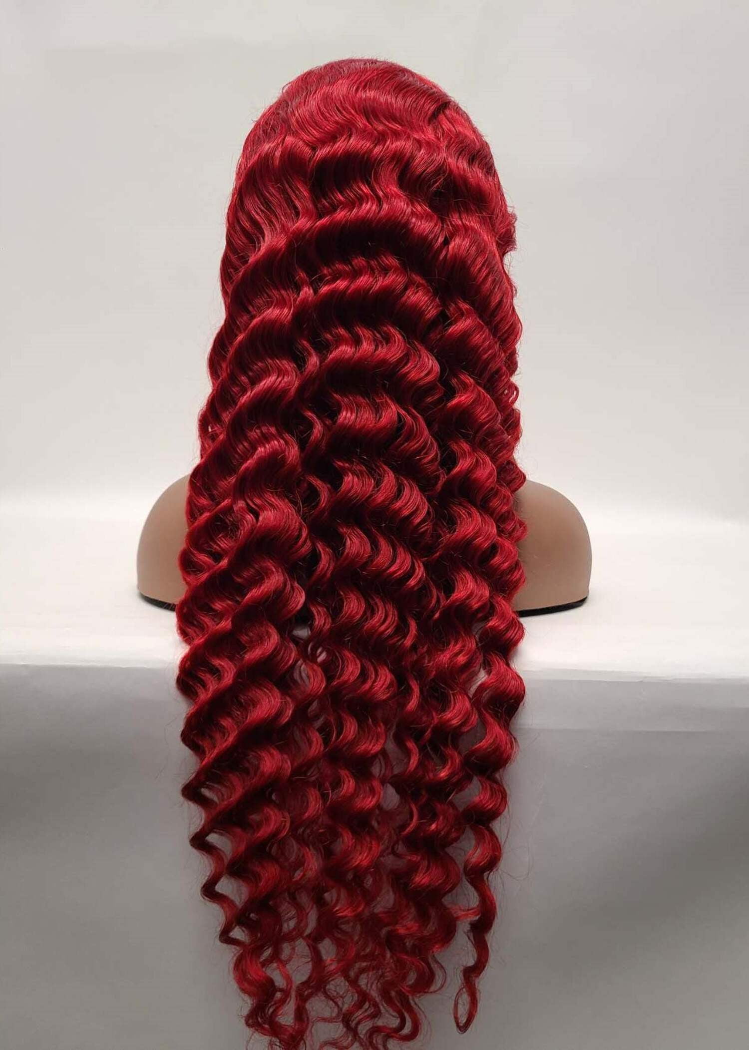 RED 15A WIGS 100 Human Hair