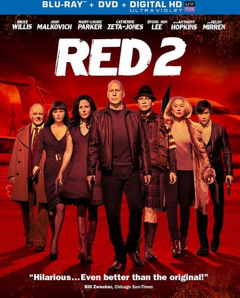 RED 2 (Blu-ray + DVD), Summit Inc/Lionsgate, Action & Adventure - image 1 of 3