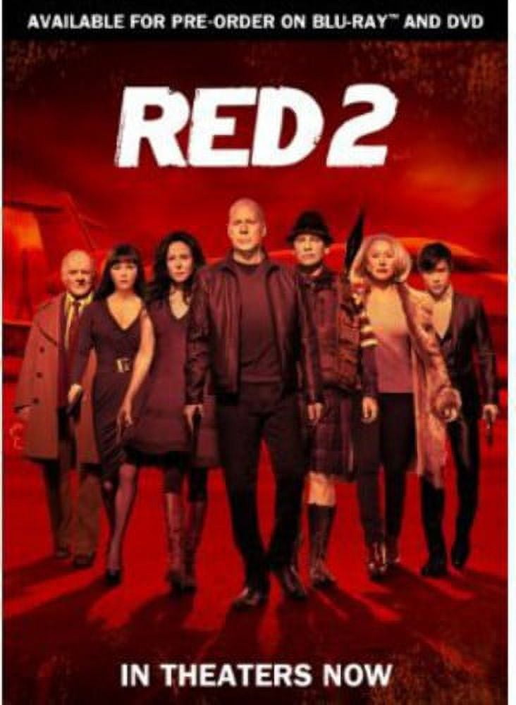 Lionsgate Home Entertainment, RED 2 DVD, Action Comedy Movie
