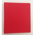 thumbnail image 1 of RED 3-Ring 2" View Binder, 8.5" x 11", Vinyl, Inside Pockets, Mfd by Samsill - Pack of 2 Binders, 1 of 1
