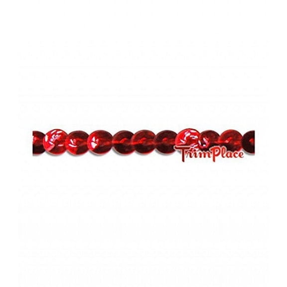 RED 4MM 3/16 INCH MINI SEQUIN
