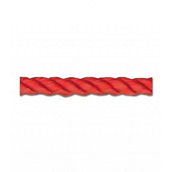 RED 6MM (1/4") RAYON TWIST CORD