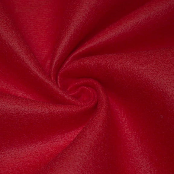RED - 72-Inch Wide 1/16” Thick Acrylic Felt Fabric for Arts and Crafts, Kids DIY School Project, Cushion & Padding, Sewing Projects