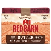 Red Barn Creamery, Premium Unsalted Butter 8oz Brick