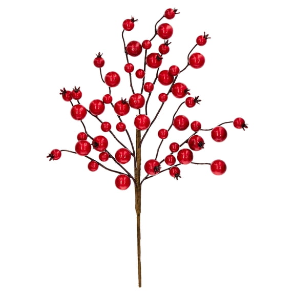 Red Berry Decorative Christmas Pick, 16", by Holiday Time
