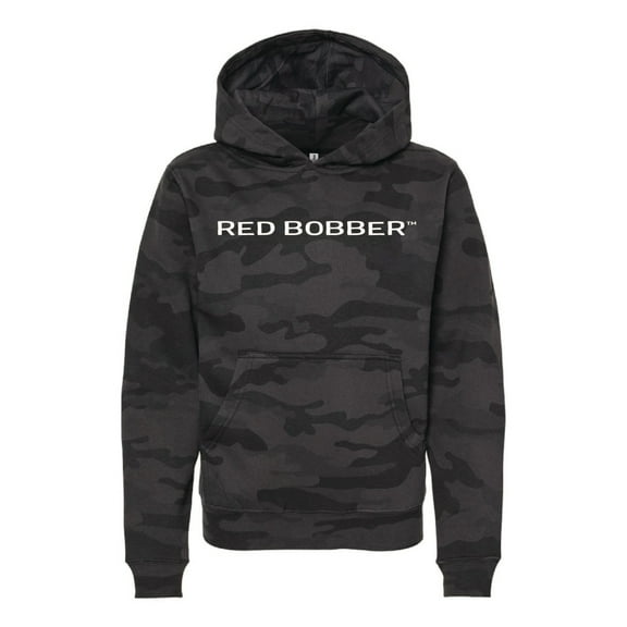 RED BOBBER™ - HEAVYWEIGHT HOODIE - BLACK CAMO