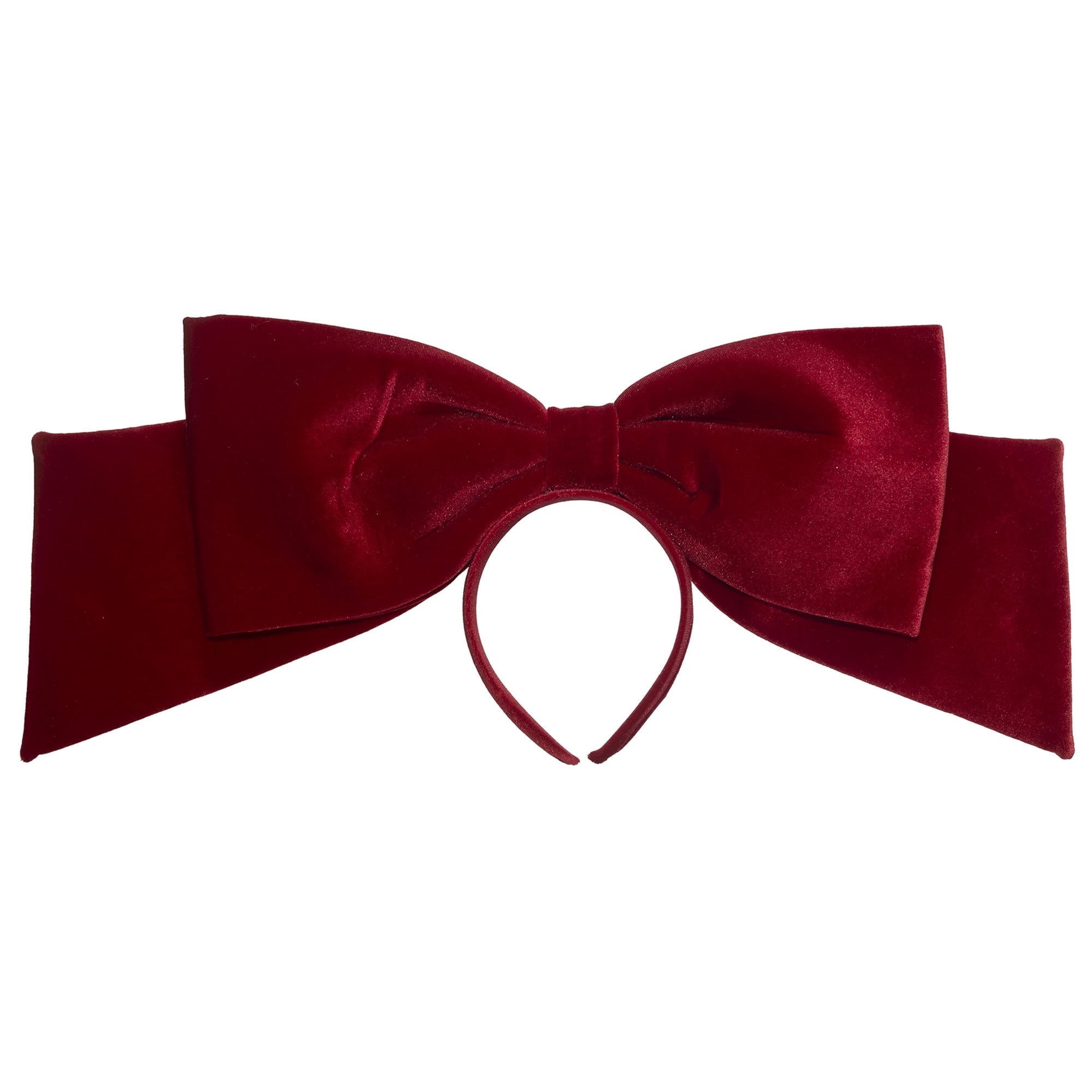 Red Velvet Oversized Bow Headband, 21" by Holiday Time