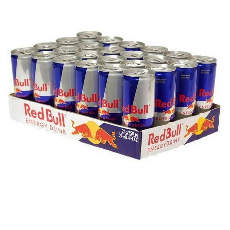 RED BULL - REGULAR ENERGY DRINK (24x250 ML) - Walmart.com
