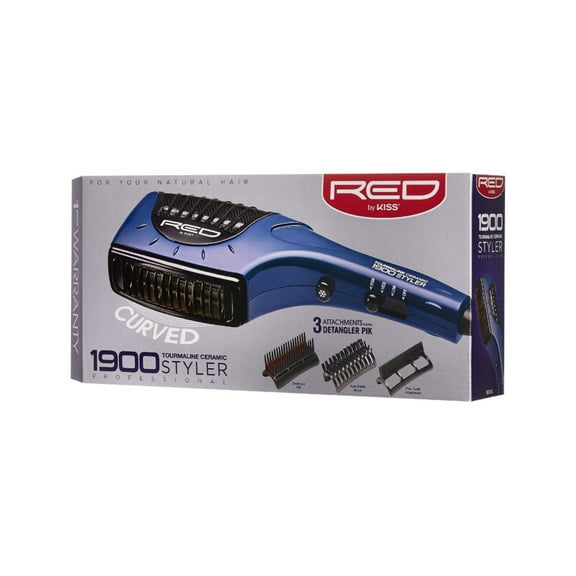 RED BY KISS 1900 Tourmaline Ceramic Styler BD02D Beauty Supply Products