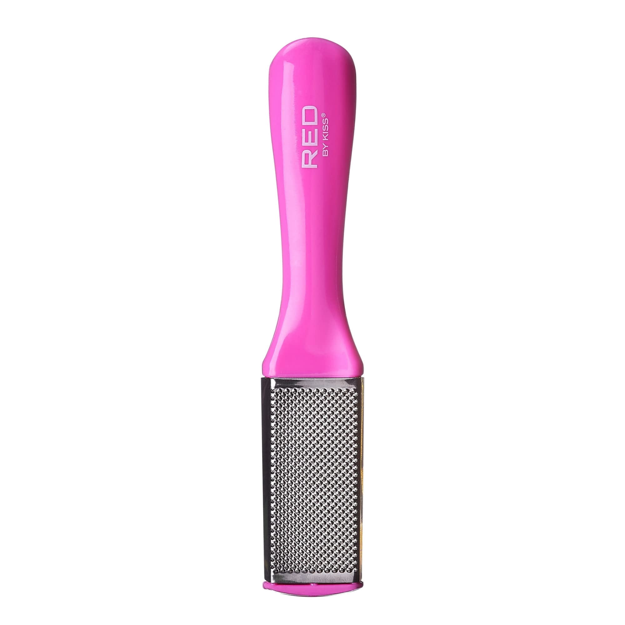 RED by Kiss Stainless Steel Callus Foot File – Callus Remover for Dry ...