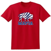 RED Bills Mafia Josh Allen Zubaz Logo T-shirt ADULT