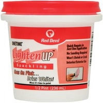 RED DEVIL Onetime Lighten Up Spackling - Pack of 7 Stock-Up Pack