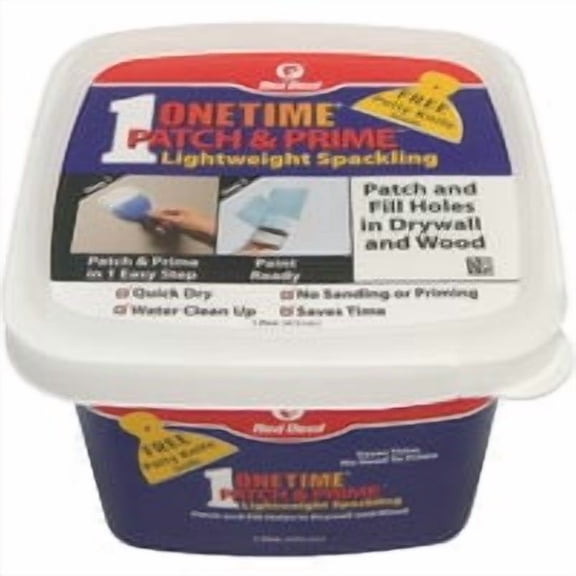 RED DEVIL Onetime Patch & Prime Spackling - Pack of 5