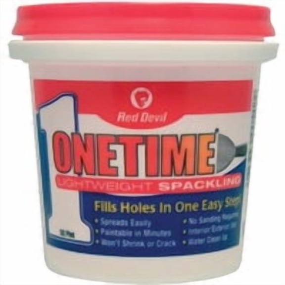 RED DEVIL Onetime Spackling Compound - Pack of 4 Jobsite Supply Pack