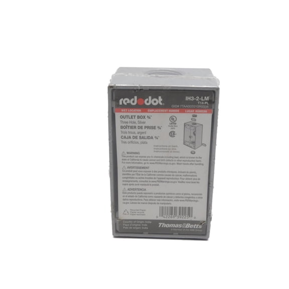 RED DOT IH3-2-LM 3/4" NSNP