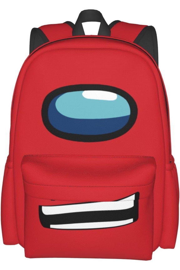 RED FACE 3d Anime Backpack Cartoon Fashion Men's Backpack Perfect For Outdoor Travel And Casual Riding KSRS