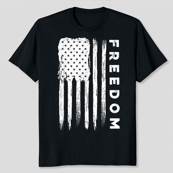RED Freedom U.S.A T-Shirt Unisex, Sizes S-5XL, Gategoo