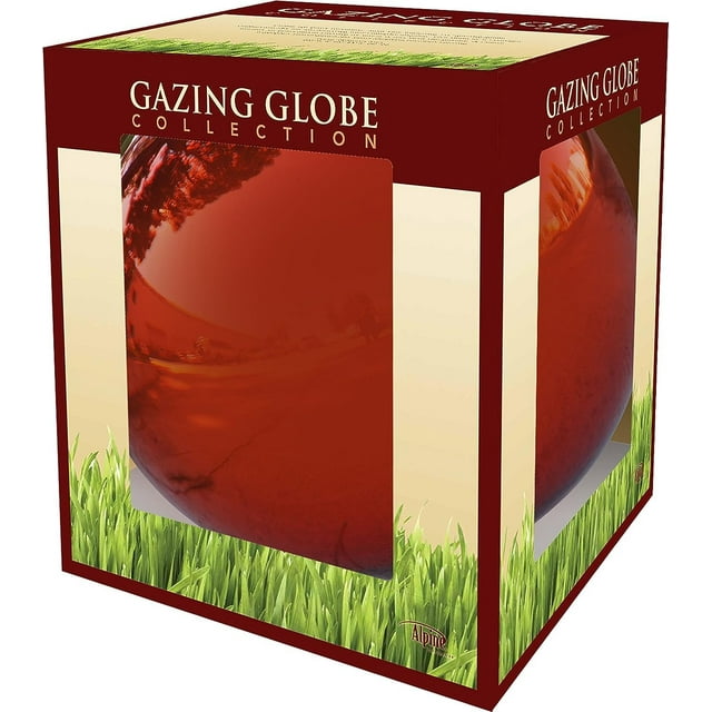 RED GAZING BALL