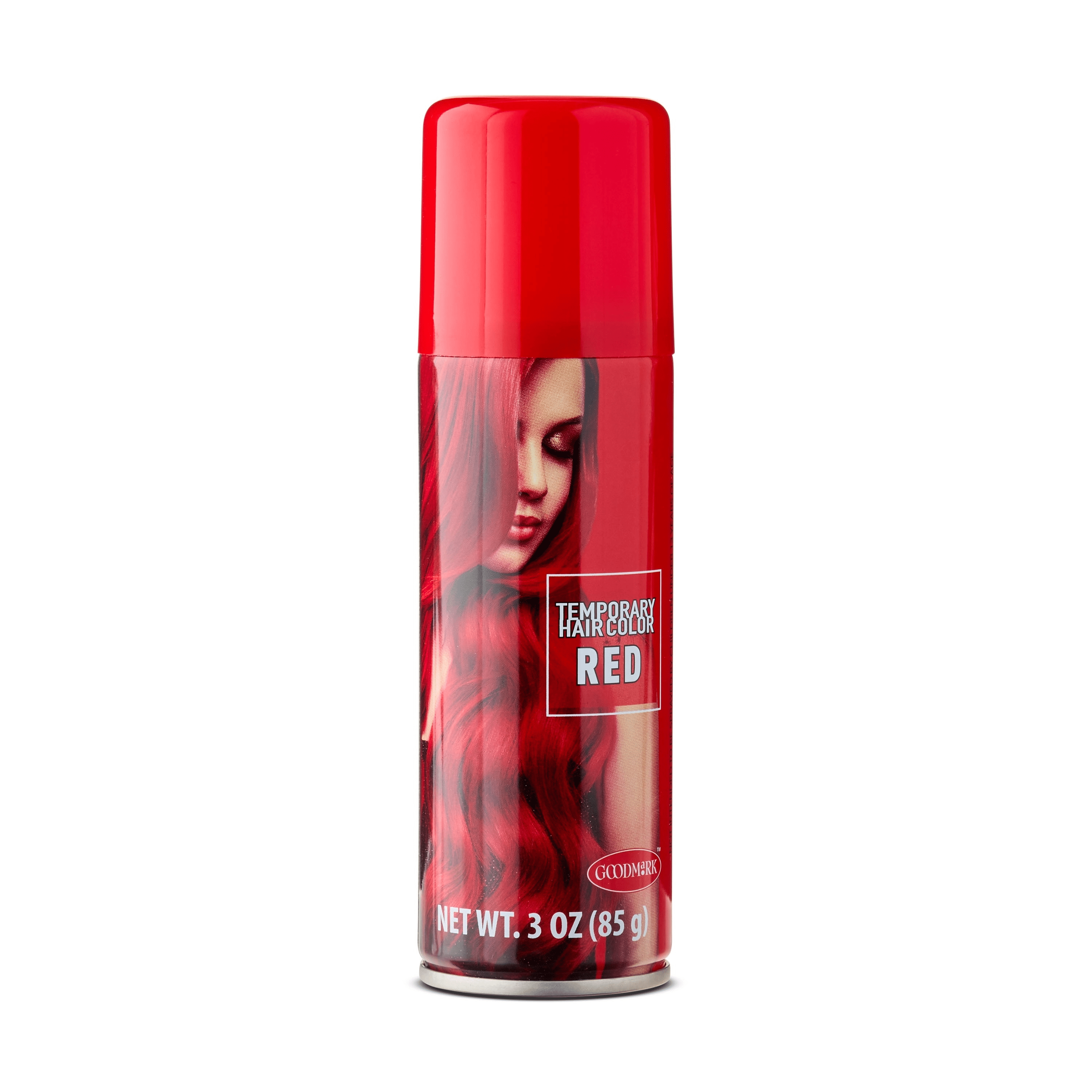 Red Hair Spray, Halloween Accessory, Temporary Color, 3oz   by Goodmark