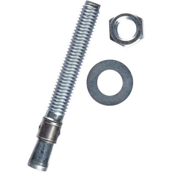 RED HEAD 11272 Wedge Anchor Steel Zinc